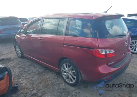 2014 Mazda Mazda5 Grand Touring from USA, damaged, VIN JM1CW2DL7E0166678